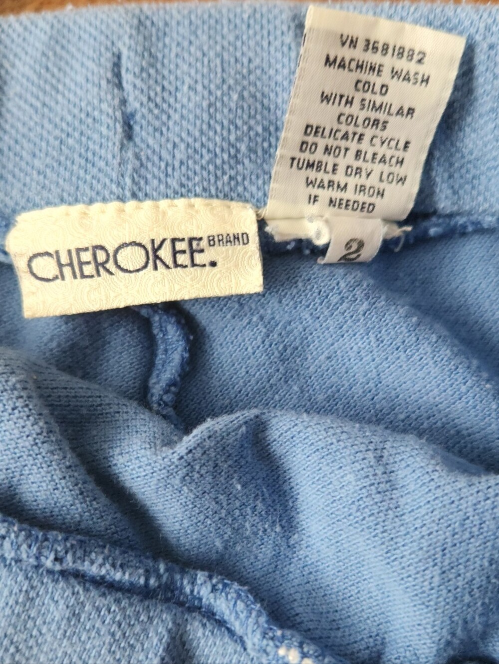Cherokee Blue Drawstring Skort - Picture 5 of 7